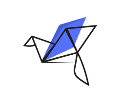 Origamie crane logo