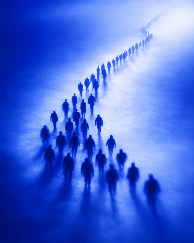 People walking strategy